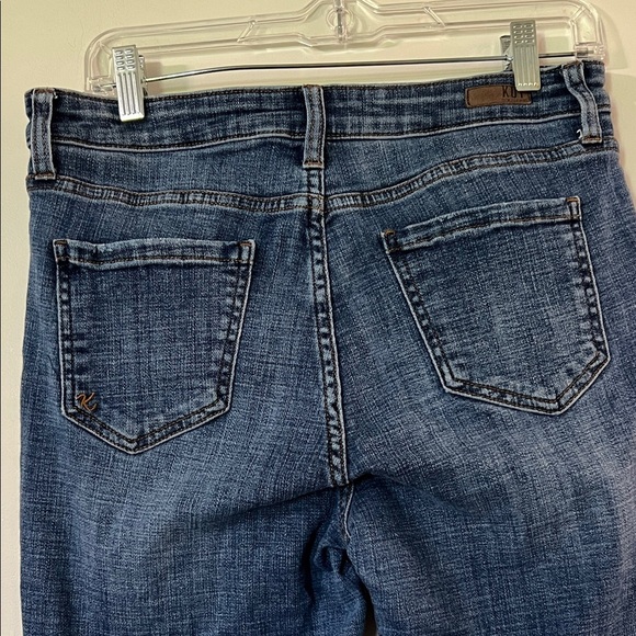 Kut from the Kloth Women's Dark Blue Ankle Jeans - Picture 4 of 7
